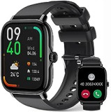 Smartwatch - 1.85" Reloj Inteligente Hombre con Llamadas Bluetooth y Whatsapp Notificación-Impermeable IP68,Oxígeno Sangre, Frecuencia Cardíaca, Sueño,Podómetro,Reloj Inteligente para Android iOS