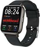 Smartwatch, 1.69" Reloj Inteligente Hombre Mujer, Pulsómetro, Monitor de Sueño, Pulsera Actividad Inteligente Impermeable IP68 con Podómetro, SpO2, 24 Modos Deporte, Reloj Deportivo para iOS Android