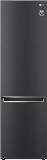 LG GBB72MCVCN1 Clase C 384L Frigorífico Congelador Smart Inverter Compresor 35dB Frigorífico con Congelador, Wi-Fi, Pantalla interior, DoorCooling+, LINEARCooling Matte Black