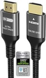 Ubluker 10k 8k 4k Cable HDMI 2.1, Certificado Ultra Alta Velocidad HDMI Cable 4K 120Hz 144Hz 8K60Hz 48Gbps ARC eARC Dolby Atmos HDCP2.3 Compatible Mac RTX4090 PC HDTV PS5 Xbox