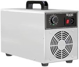 Generador de Ozono 5000 mg/h con Placa de Cerámica y Temporizador. Purificación del Aire y Eliminación de Malos Olores. (ACERO INOXIDABLE)