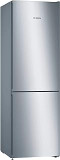 Bosch KGN36VIEA - Serie | 4 Frigorífico combinado de libre instalación, VitaFresh Plus con Tirador integrado, 186 mm, 326 l, Acero
