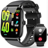 Reloj Inteligente Hombre Mujer - 1,85" Smartwatch Hombre con Llamada Bluetooth,Reloj Deportivo 111 Modos,IP68 Impermeable,Notificacion Whatsapp,Monitor de Ritmo Cardíaca/SpO2/Sueño,para IOS Android